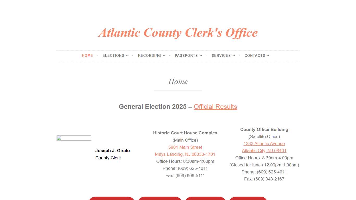 Atlantic County Clerk's Office